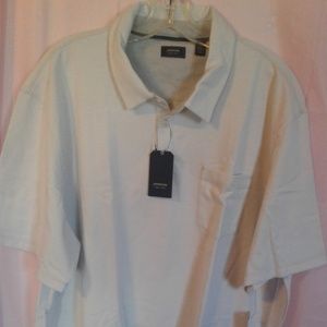 😎 Men's Tan S/S Arrow Polo Shirt